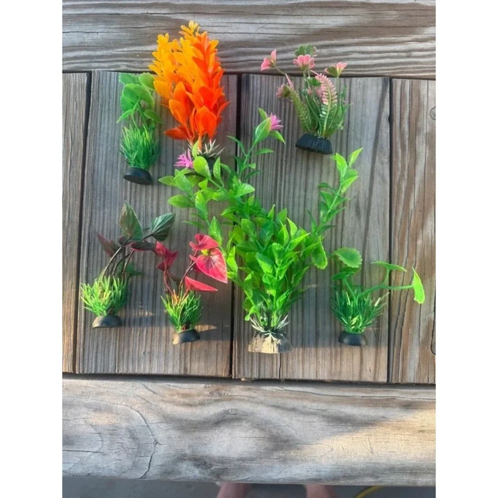 Artificial Aquarium 7 Plants